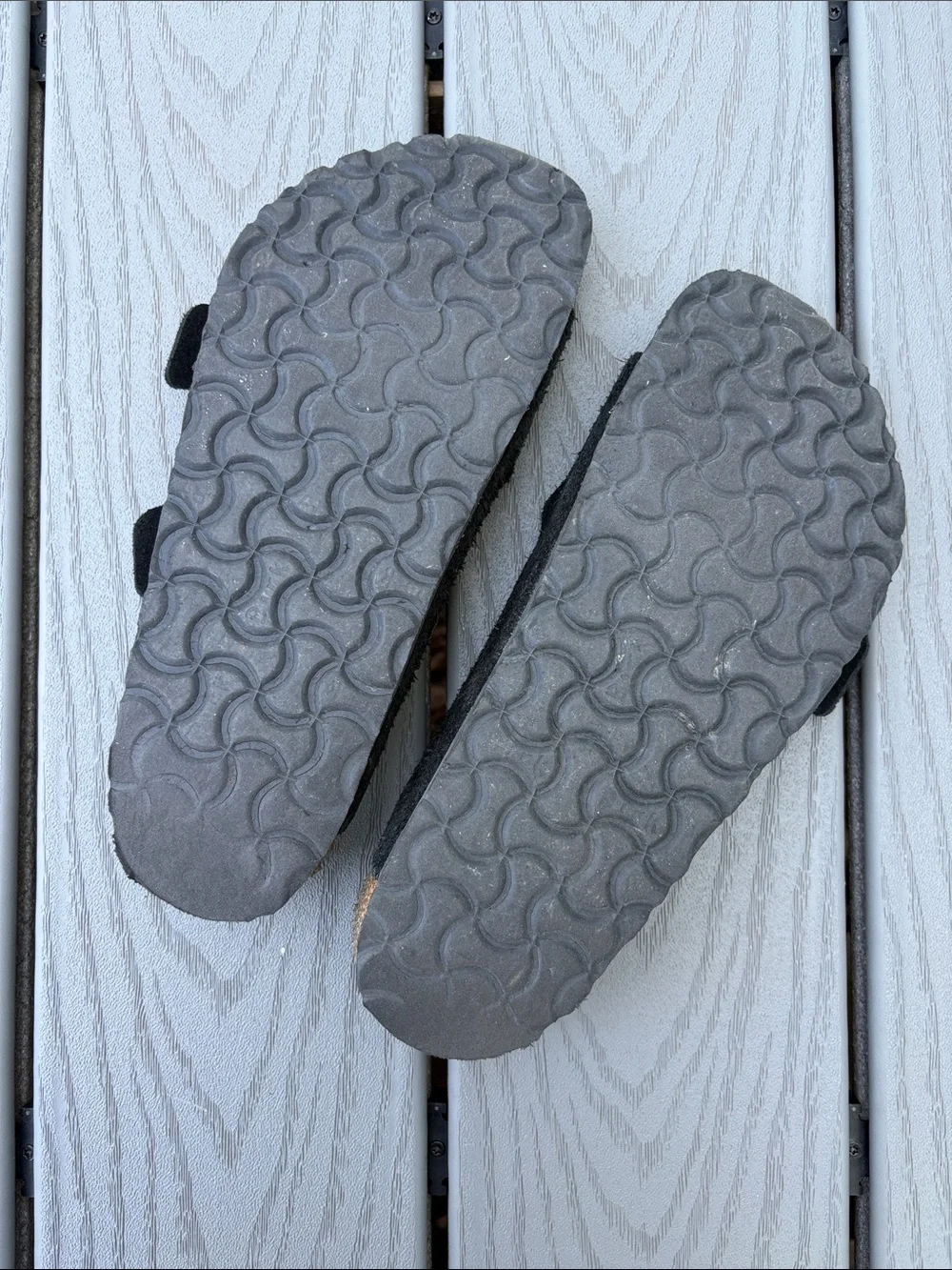 Birkenstock suede upper